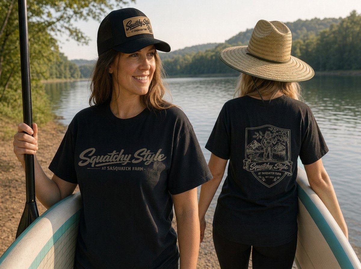 Paddleboarder Tee from Squatchy Style